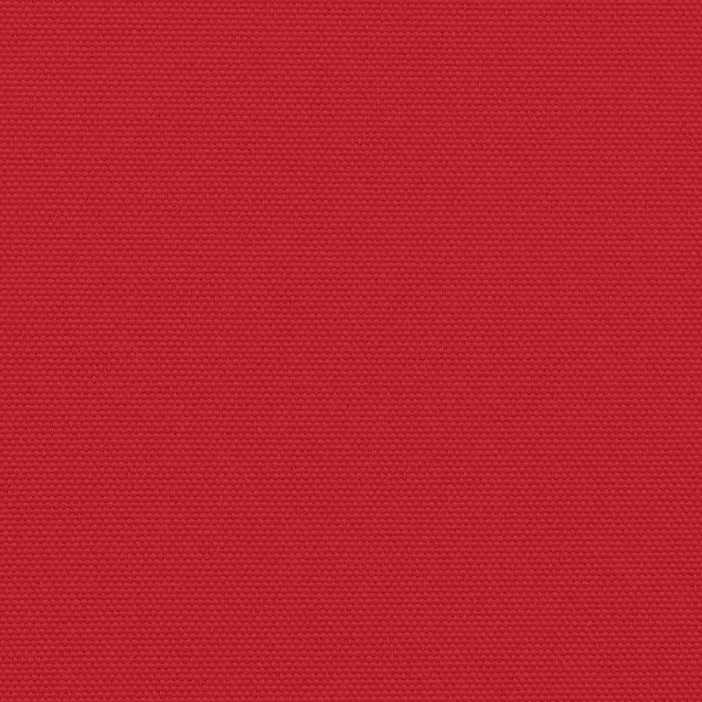 vidaXL Seitenmarkise Ausziehbar Rot 180x1000 cm
