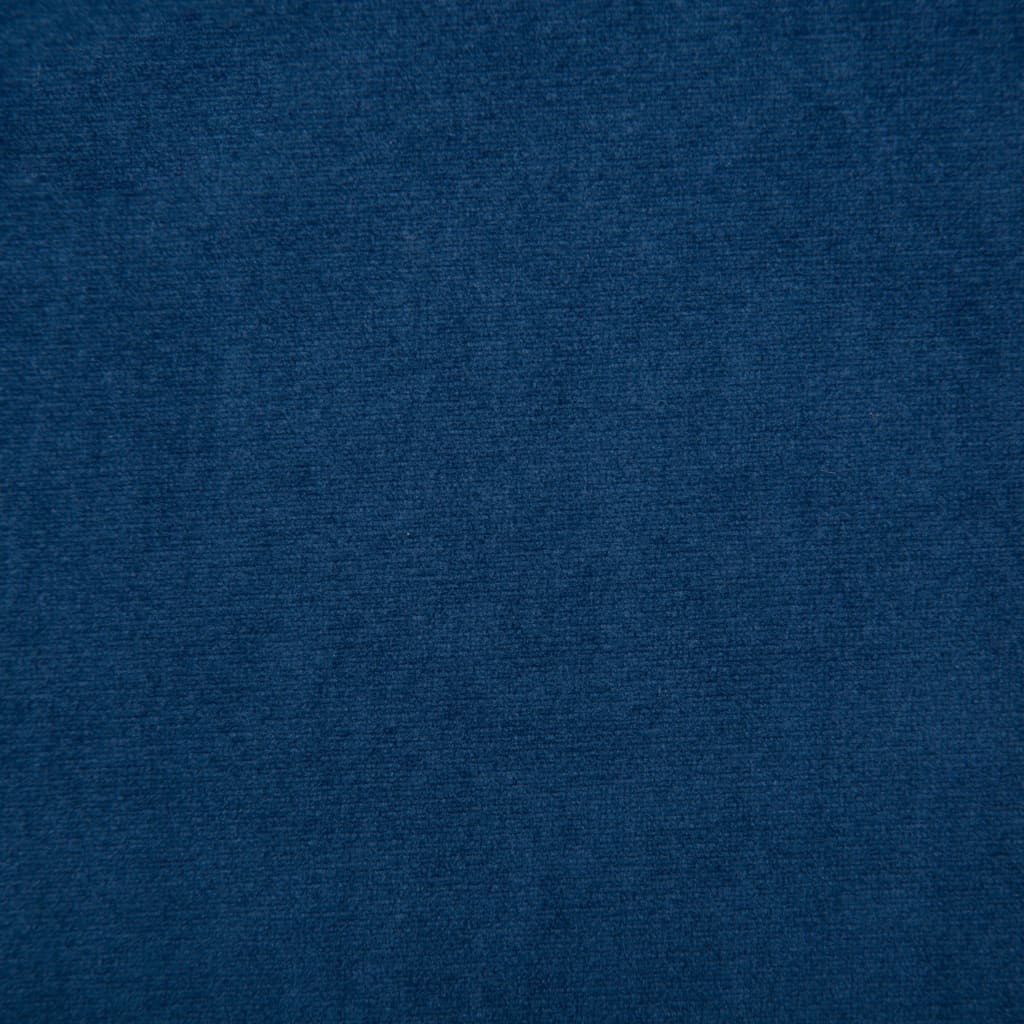vidaXL Chesterfield Sofa L-förmig Samtbezug 199x142x72 cm Blau