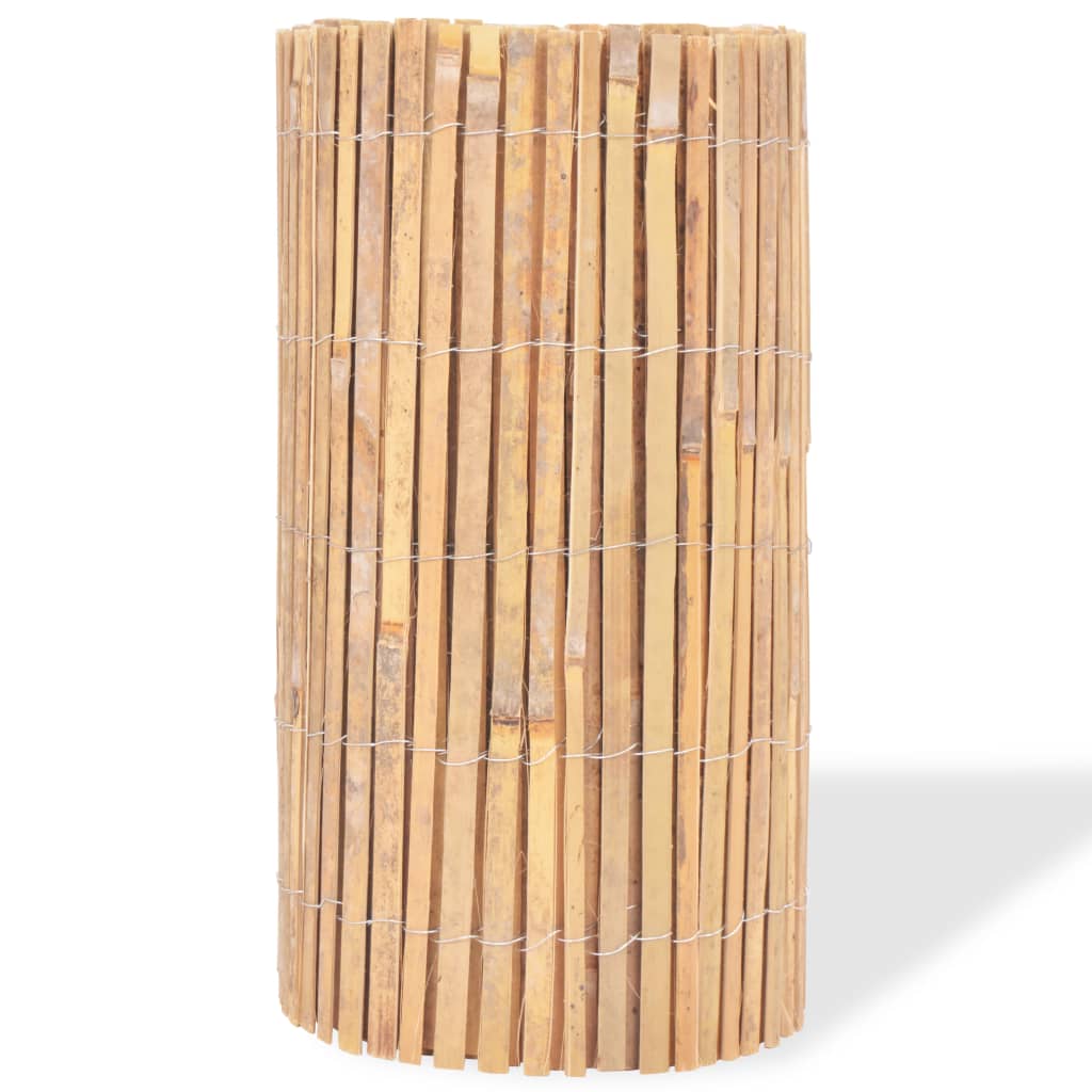 vidaXL Gartenzaun Bambus 1000×50 cm