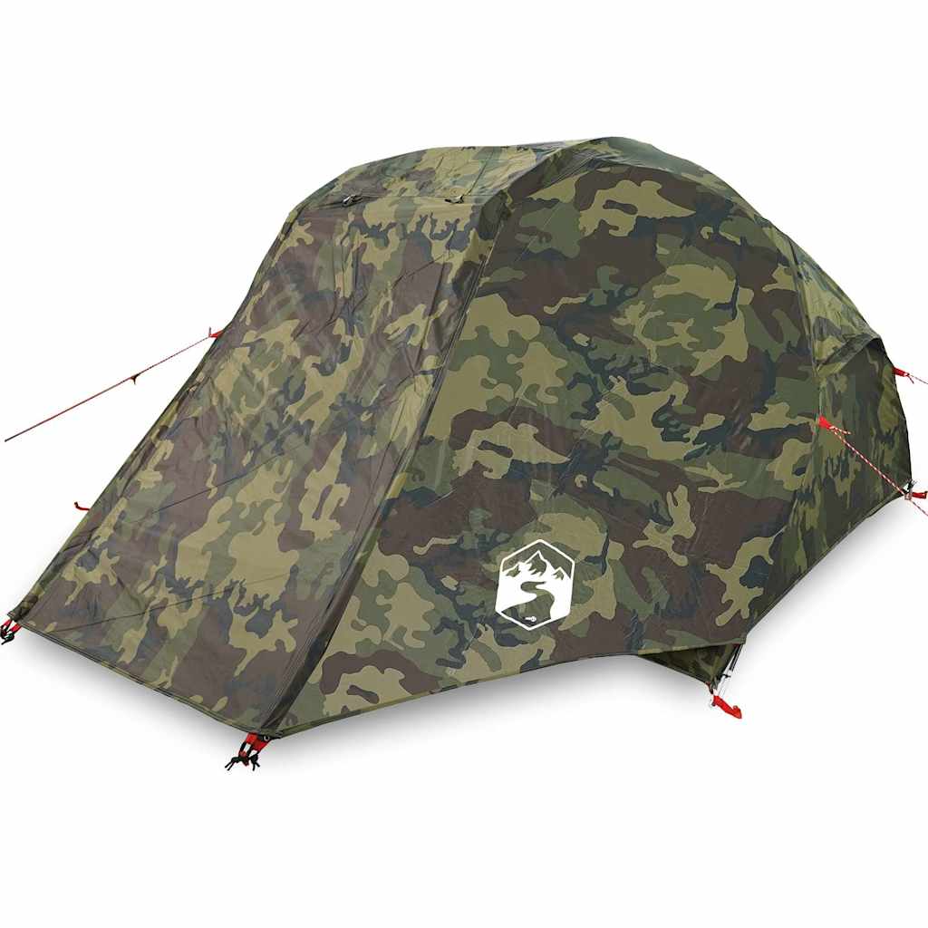 VidaXL Kuppel-Campingzelt 4 Personen Blau Quick Release