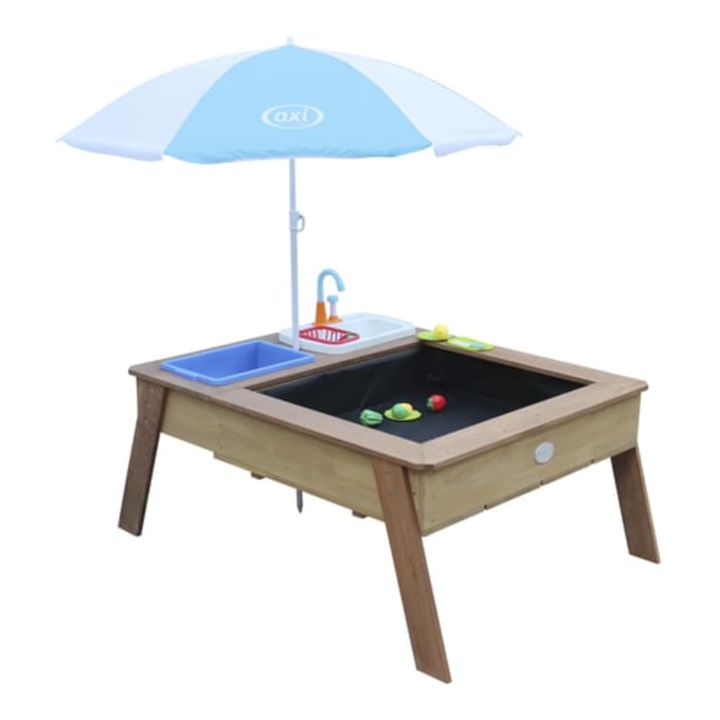 AXI Sand- und Wassertisch Linda mit Spielküche Braun