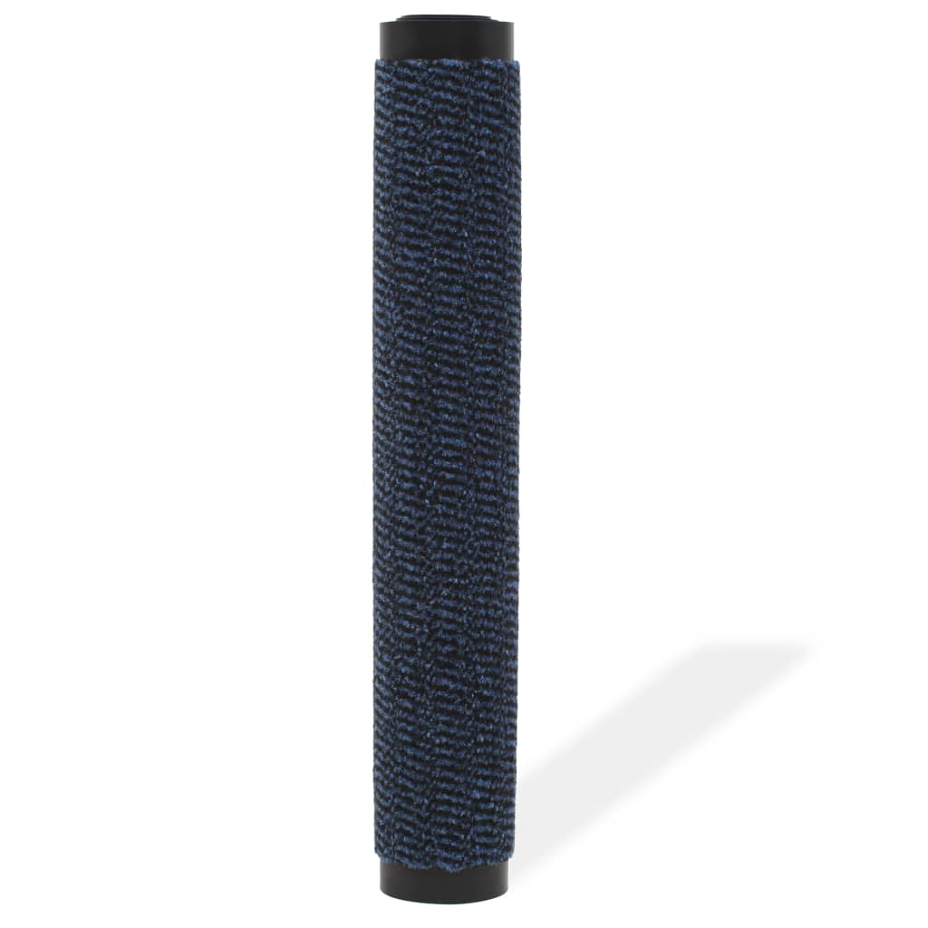 vidaXL Schmutzfangmatte Rechteckig Getuftet 90x150 cm Blau