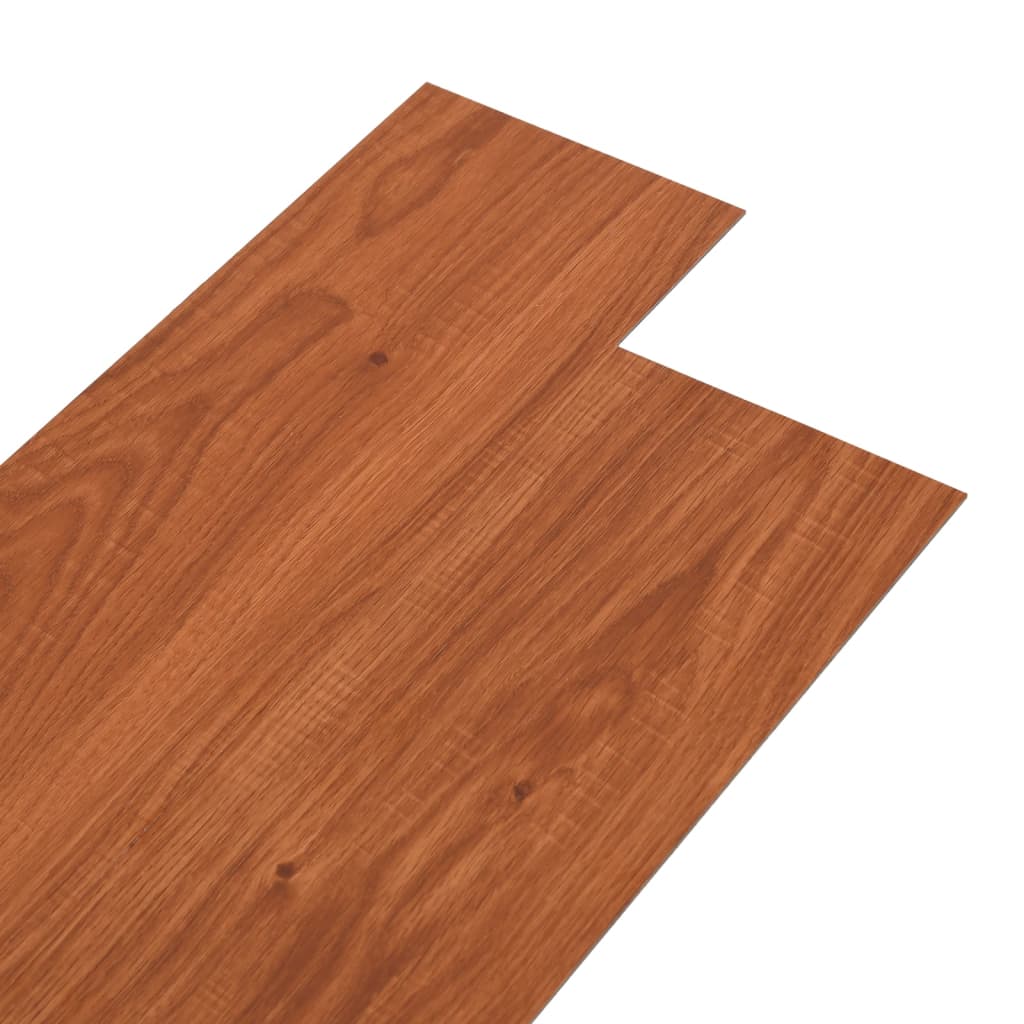 vidaXL PVC Laminat Dielen Selbstklebend 5,02 m² 2 mm Braunes Holz