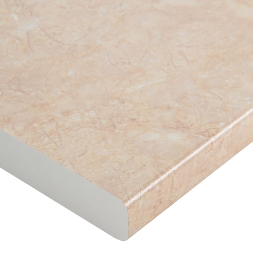 vidaXL Küchenarbeitsplatte Beige mit Marmor-Struktur 30x60x2,8 cm