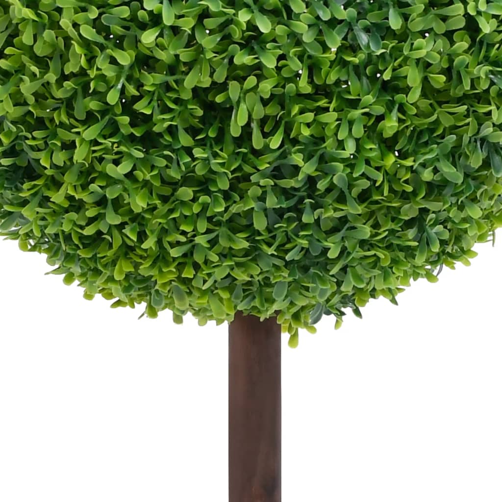 vidaXL Künstlicher Buchsbaum mit Topf Kugelform Grün 71 cm