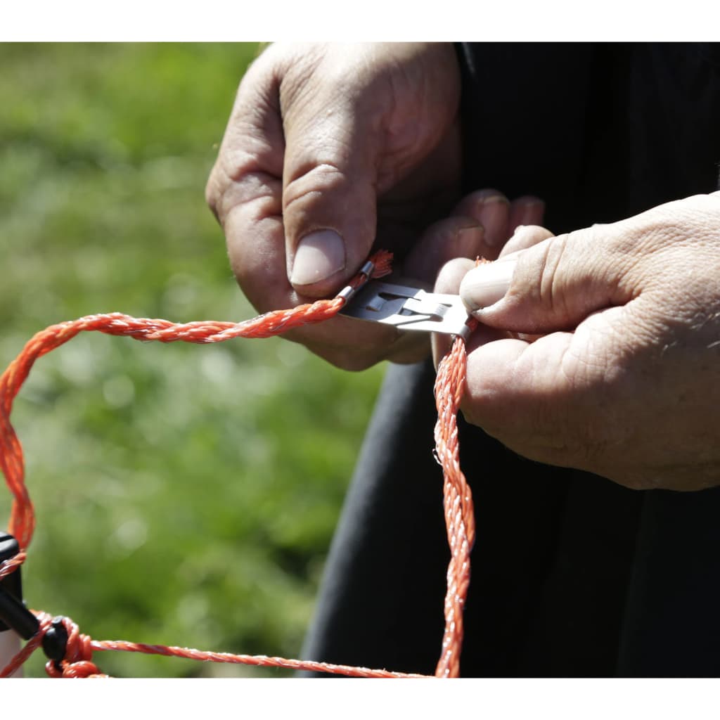 Neutral Schafzaun Elektrifizierbar OviNet 90 cm Orange | vidaXL.de 