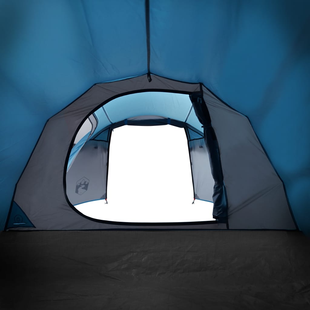vidaXL Campingzelt 2 Personen Blau Wasserfest