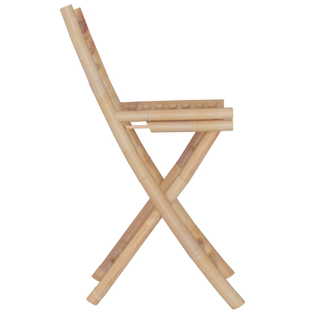 vidaXL 3-tlg. Bar-Set Bambus