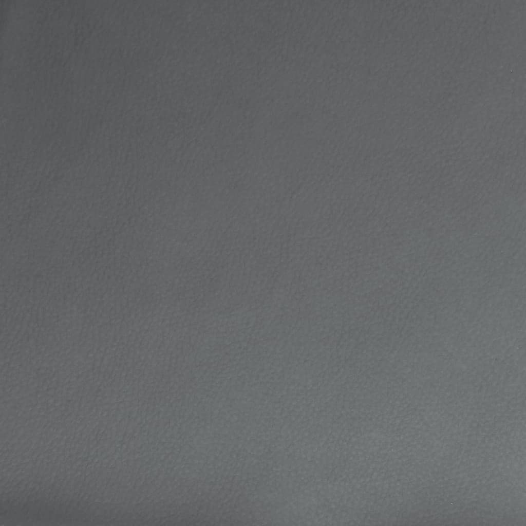 vidaXL Sitzbank Grau 107x80x81 cm Kunstleder