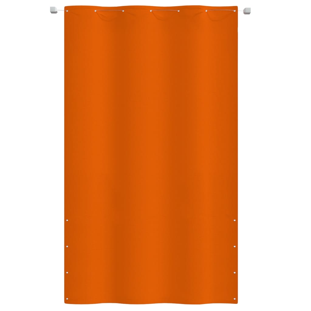 vidaXL Balkon-Sichtschutz Orange 140x240 cm Oxford-Gewebe
