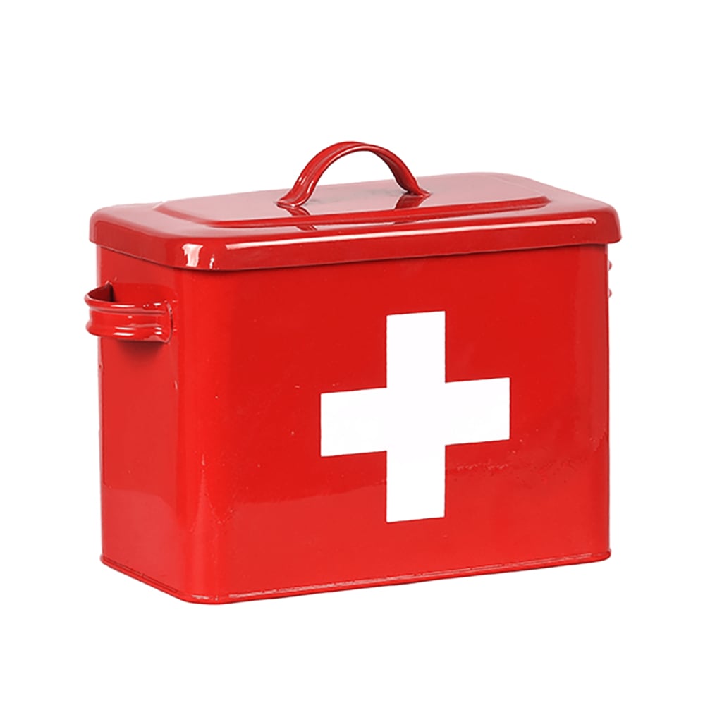LABEL51 Erste-Hilfe-Kasten 30x14x21 cm Rot