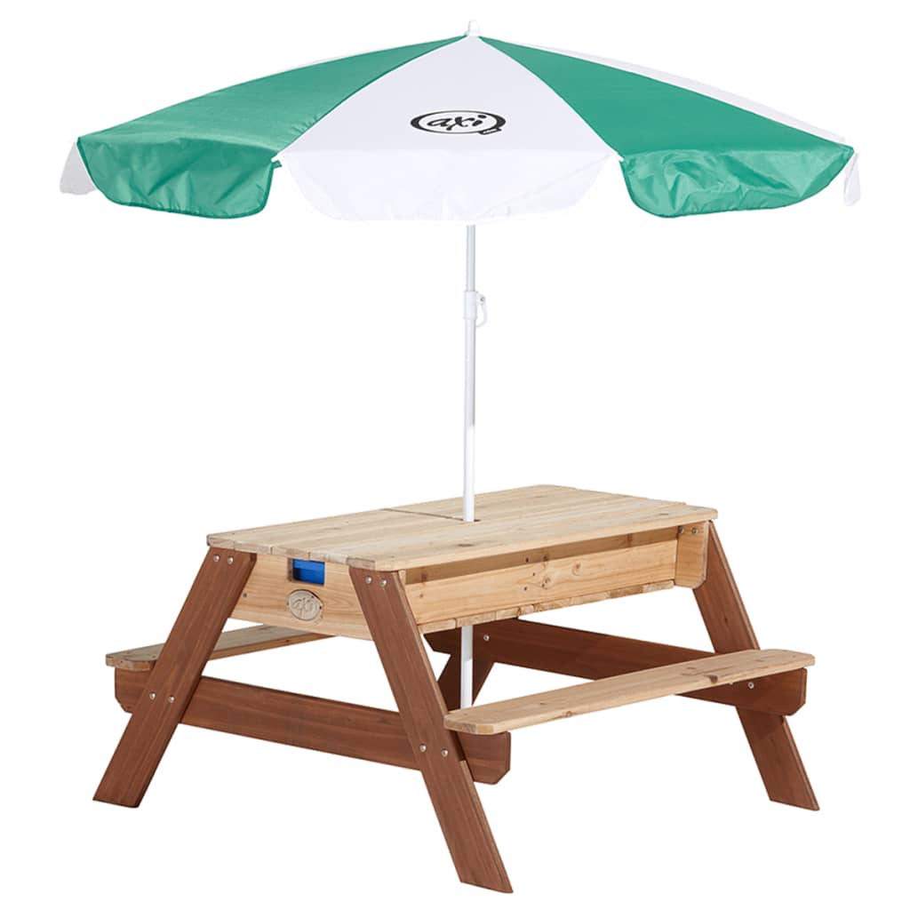 AXI Sand-/Wasser-Spieltisch Nick mit Sonnenschirm