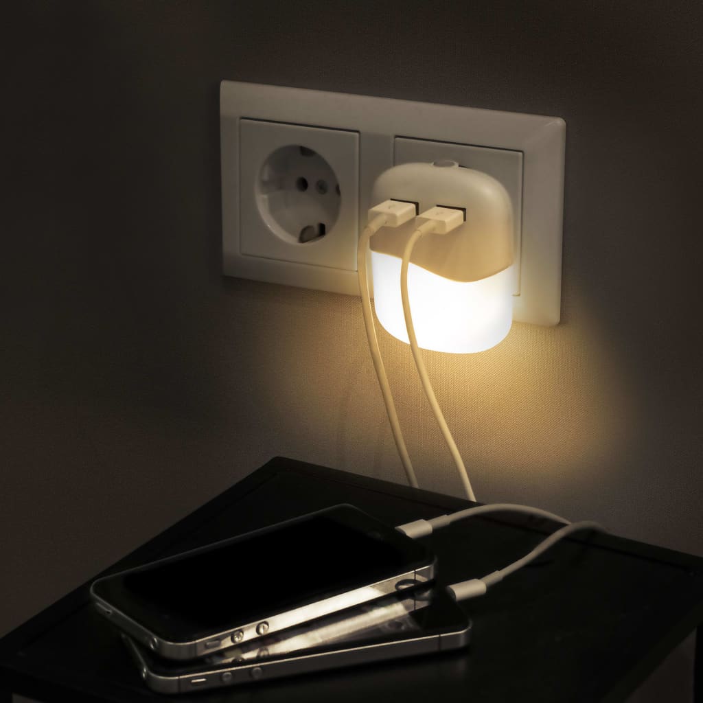Smartwares LED-Nachtlicht 6,3x5,7x11,4 cm