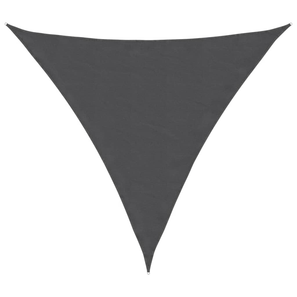 vidaXL Sonnensegel Oxford-Gewebe Dreieckig 4,5x4,5x4,5 m Anthrazit