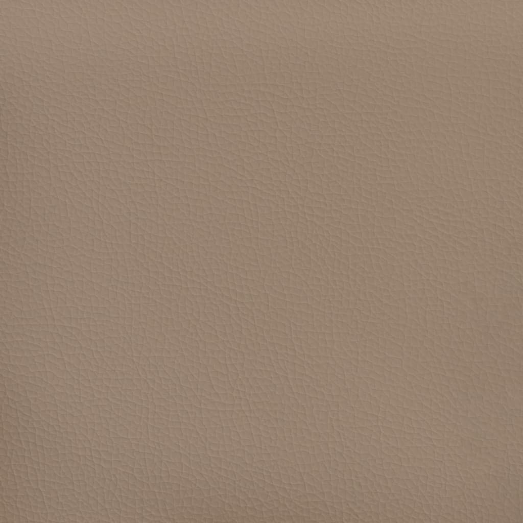 vidaXL Sessel Cappuccino-Braun 60 cm Kunstleder