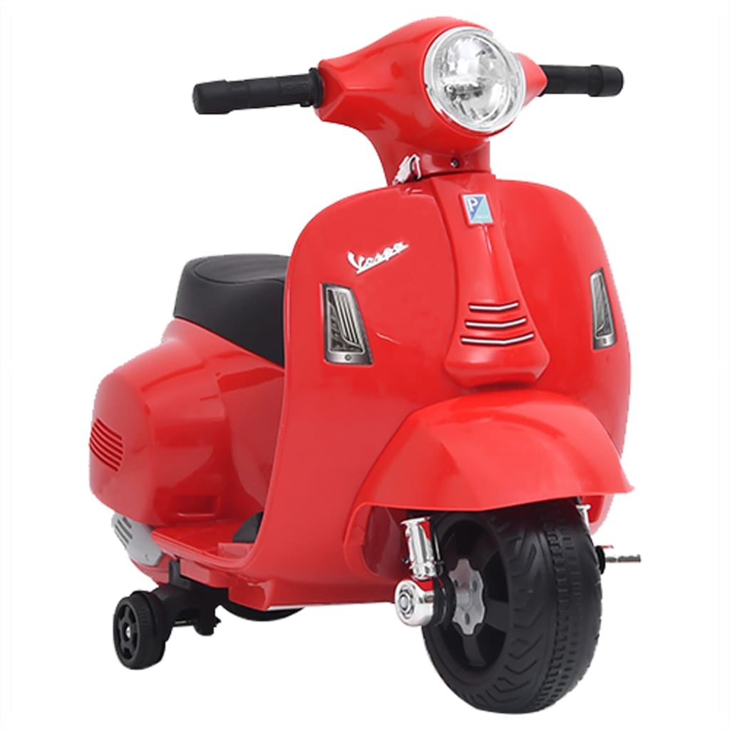 vidaXL Elektro-Kindermotorrad Vespa GTS300 Rot