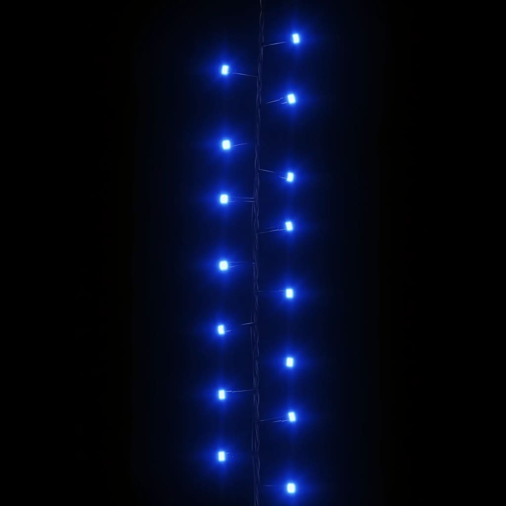 vidaXL LED-Lichterkette mit 3000 LEDs Blau 65 m PVC