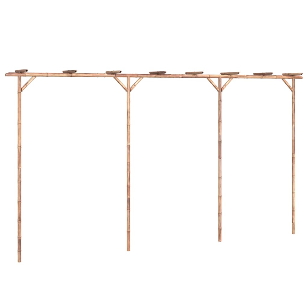 vidaXL Pergola Bambus 385x40x205 cm | vidaXL.de