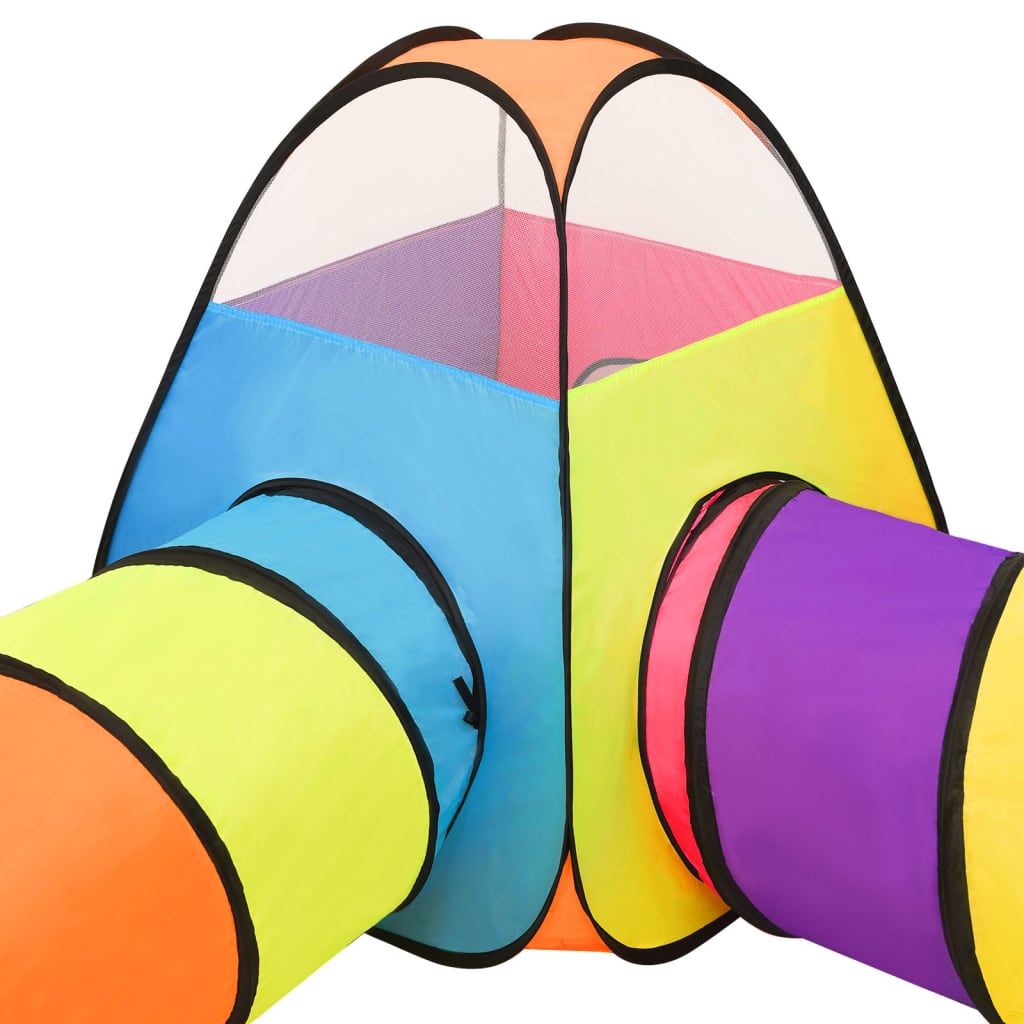 vidaXL Spielzelt mit 250 Bällen Mehrfarbig 190x264x90 cm
