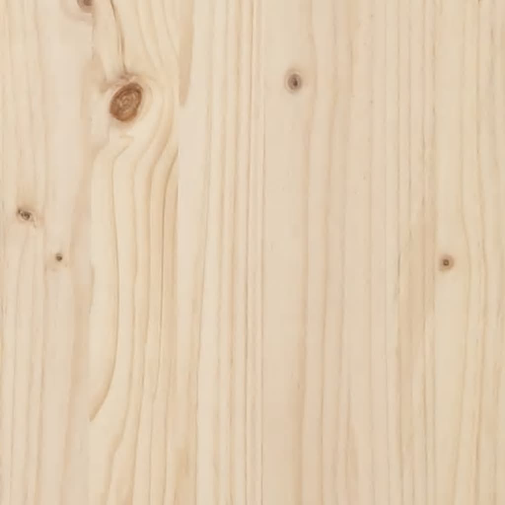 vidaXL Massivholzbett Kiefer 140x200 cm