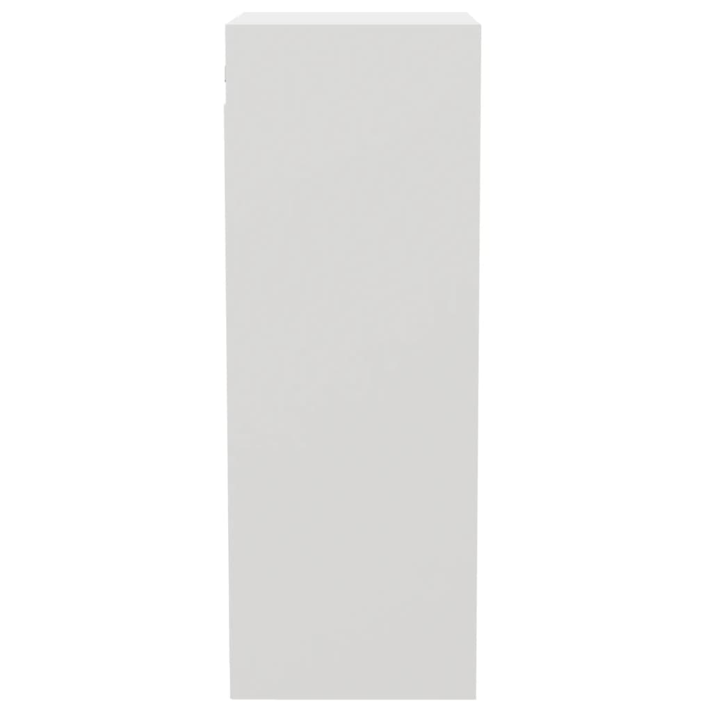 vidaXL Wandschrank Weiß 34,5x32,5x90 cm Holzwerkstoff