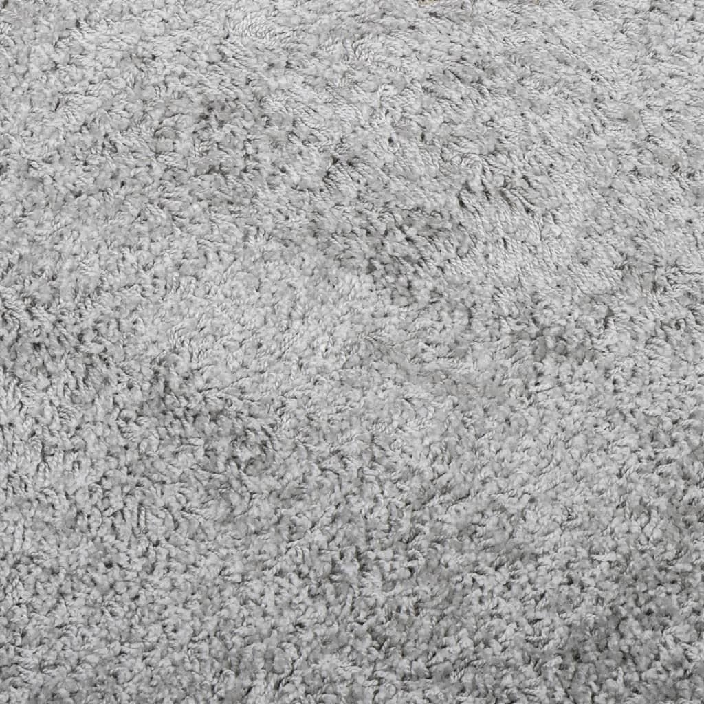 vidaXL Shaggy-Teppich PAMPLONA Hochflor Modern Grau 80x200 cm