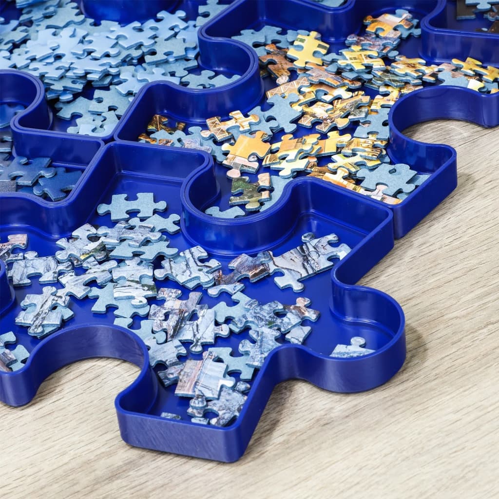 HI Puzzle-Sortiertablett 21,5 cm Blau