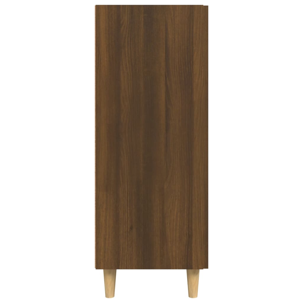 vidaXL Sideboard Braun Eichen-Optik 69,5x34x90 cm Holzwerkstoff