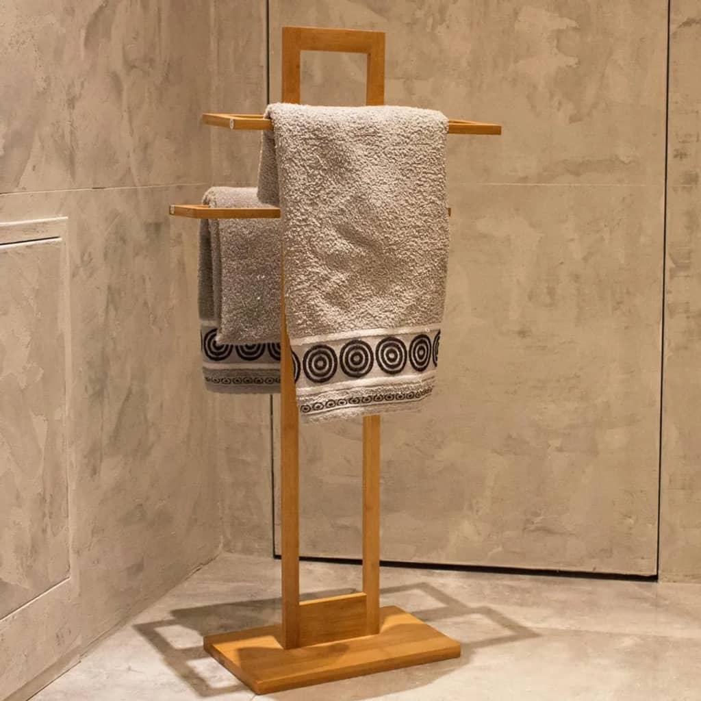 Bathroom Solutions Handtuchständer Bambus 38x32,5x70 cm