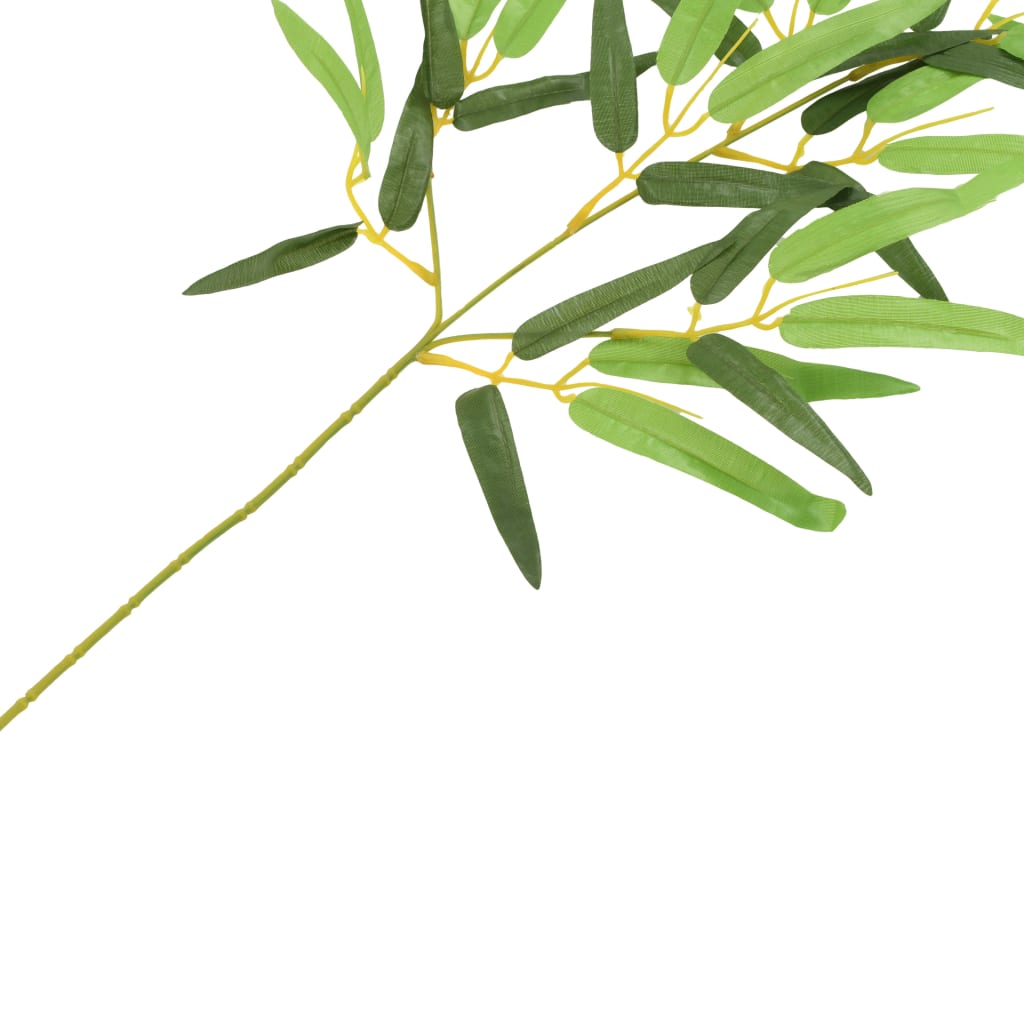vidaXL Künstliche Blätter Bambus 10 Stk. Grün 60 cm