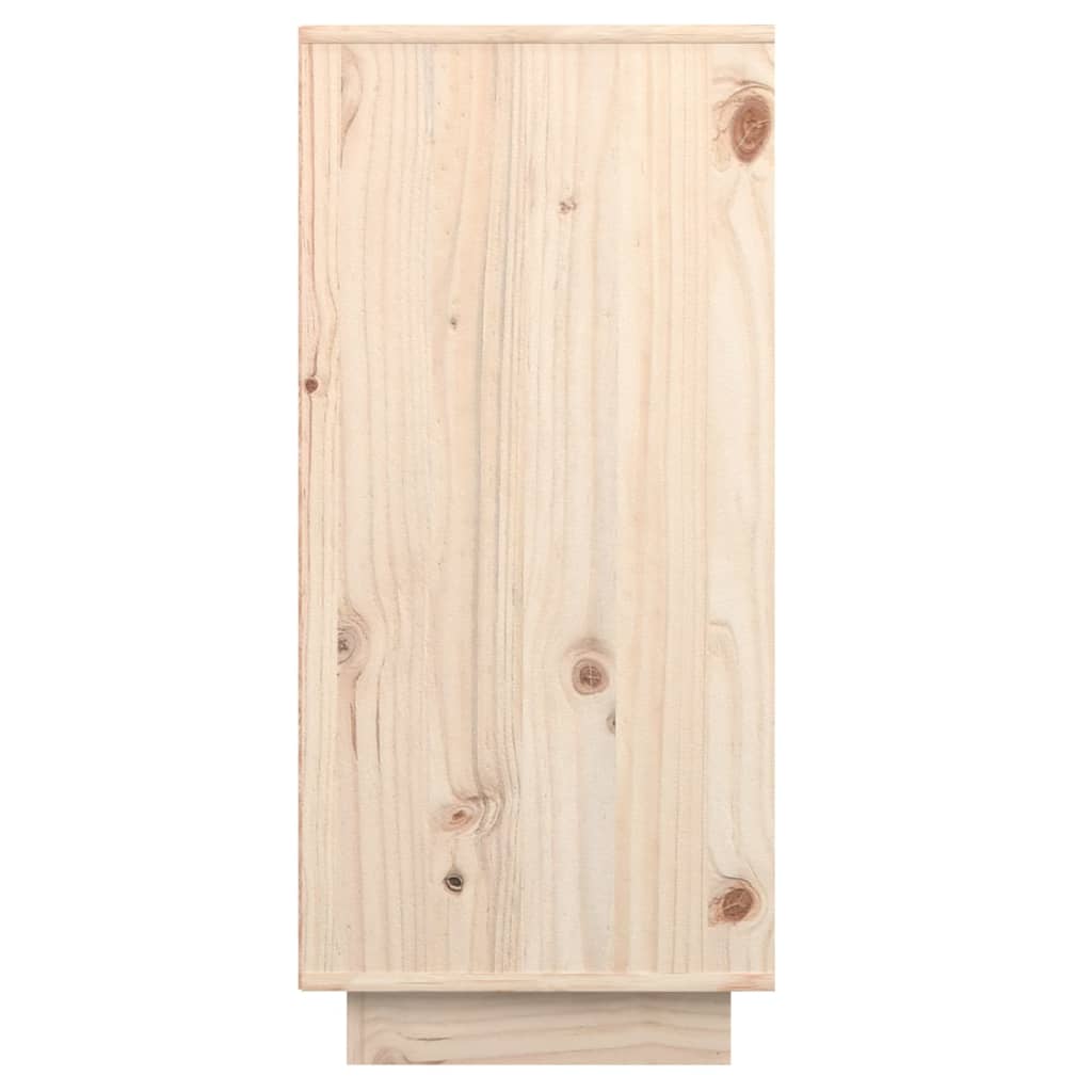 vidaXL Sideboard 60x34x75 cm Massivholz Kiefer