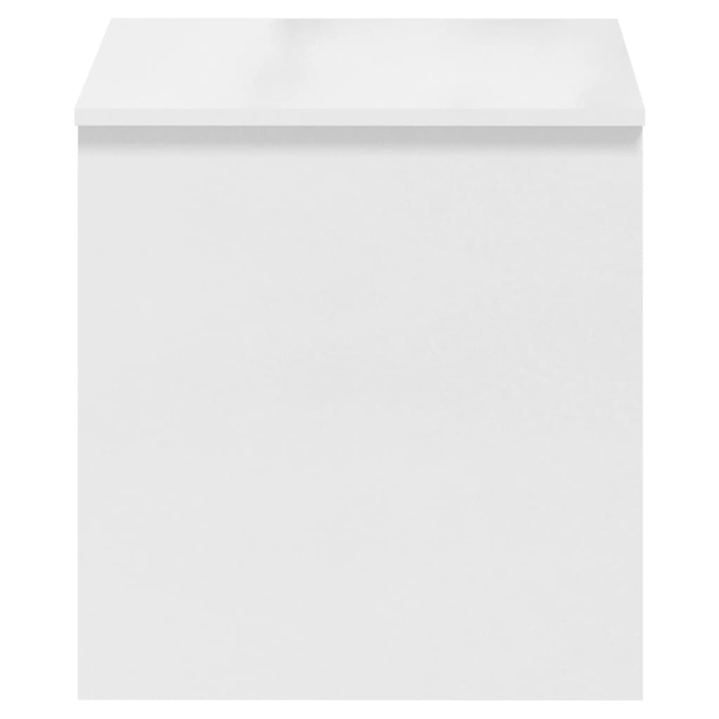 vidaXL Couchtisch Hochglanz-Weiß 102x50,5x52,5 cm Holzwerkstoff