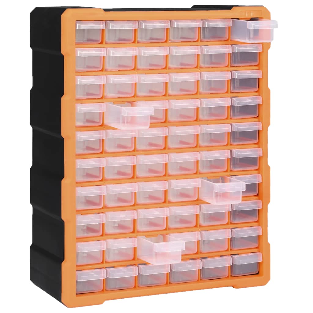 vidaXL Multi-Schubladen-Organizer mit 60 Schubladen 38x16x47,5 cm
