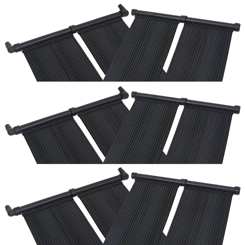 vidaXL Solar-Panel für Poolheizung 6 Stk. 80x310 cm