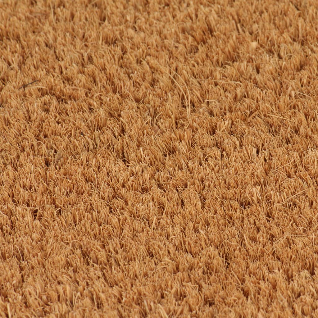 vidaXL Fußmatte Natur 40x60 cm Kokosfaser Getuftet