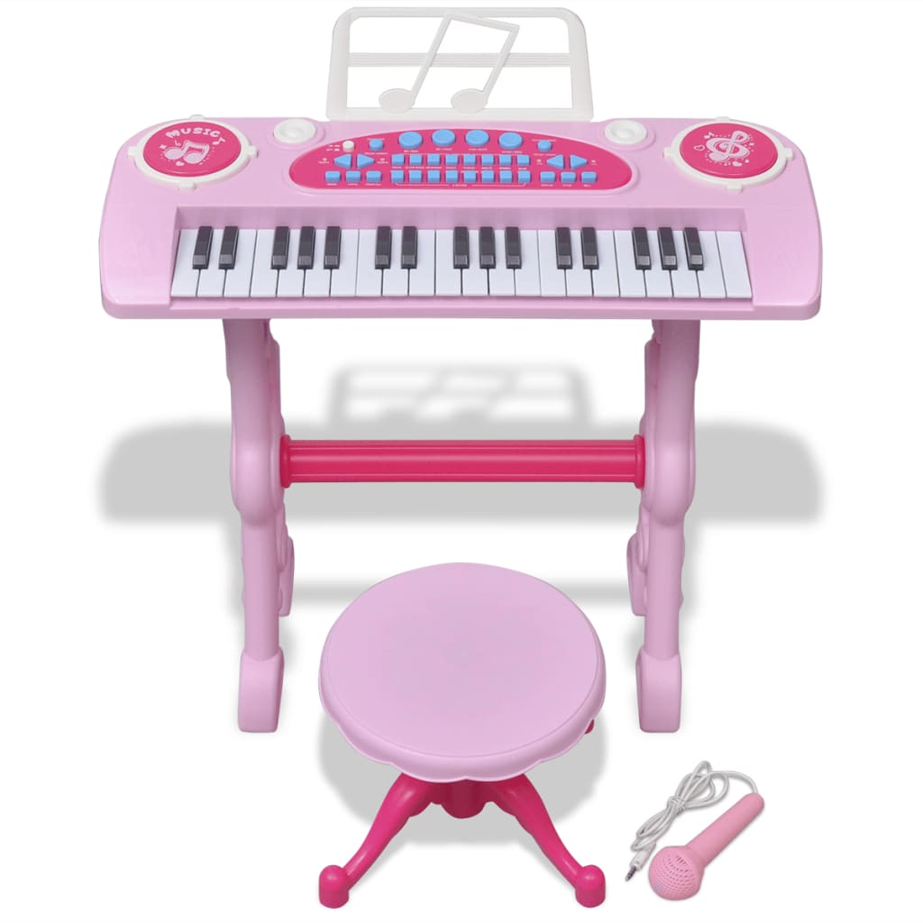 Klavier für Kinder, Elektronisches Keyboard Piano 37 Tasten, Kinder Piano