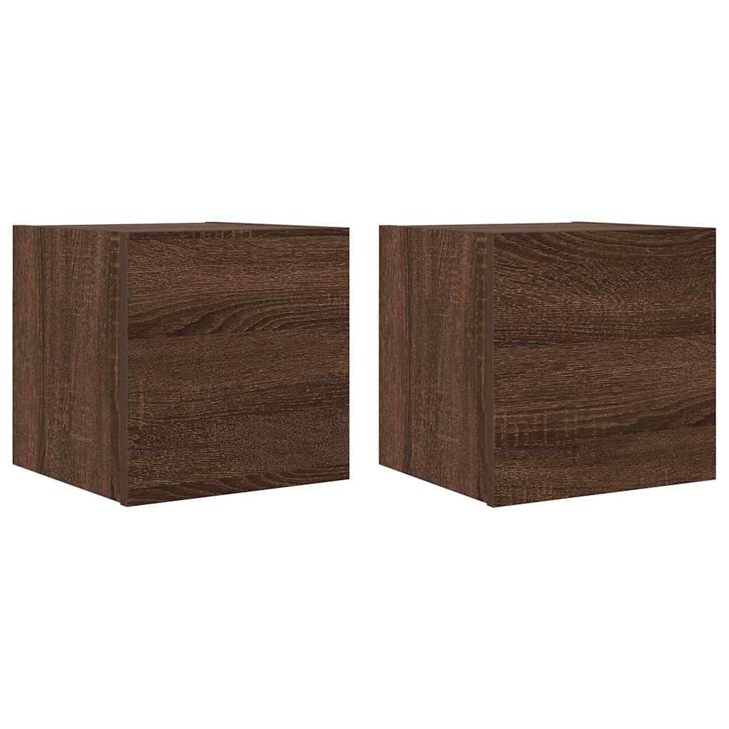 Wandschrank Braun Eichen-Optik 102x30x20 cm Holzwerkstoff Wandschrank Braun Eichen-Optik 102x30x20 cm Holzwerkstoff