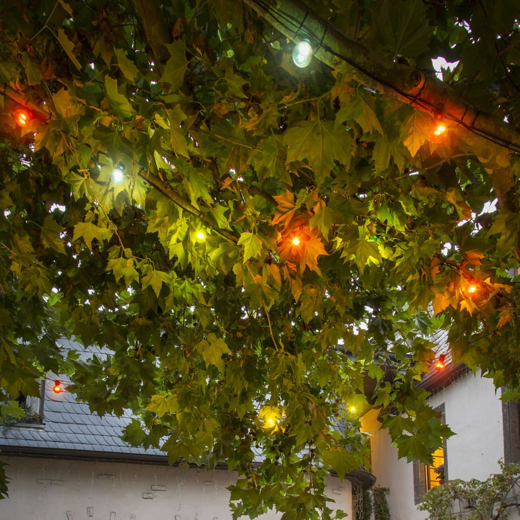 KONSTSMIDE Party-Lichterkette mit 10 Lampen Mehrfarbig
