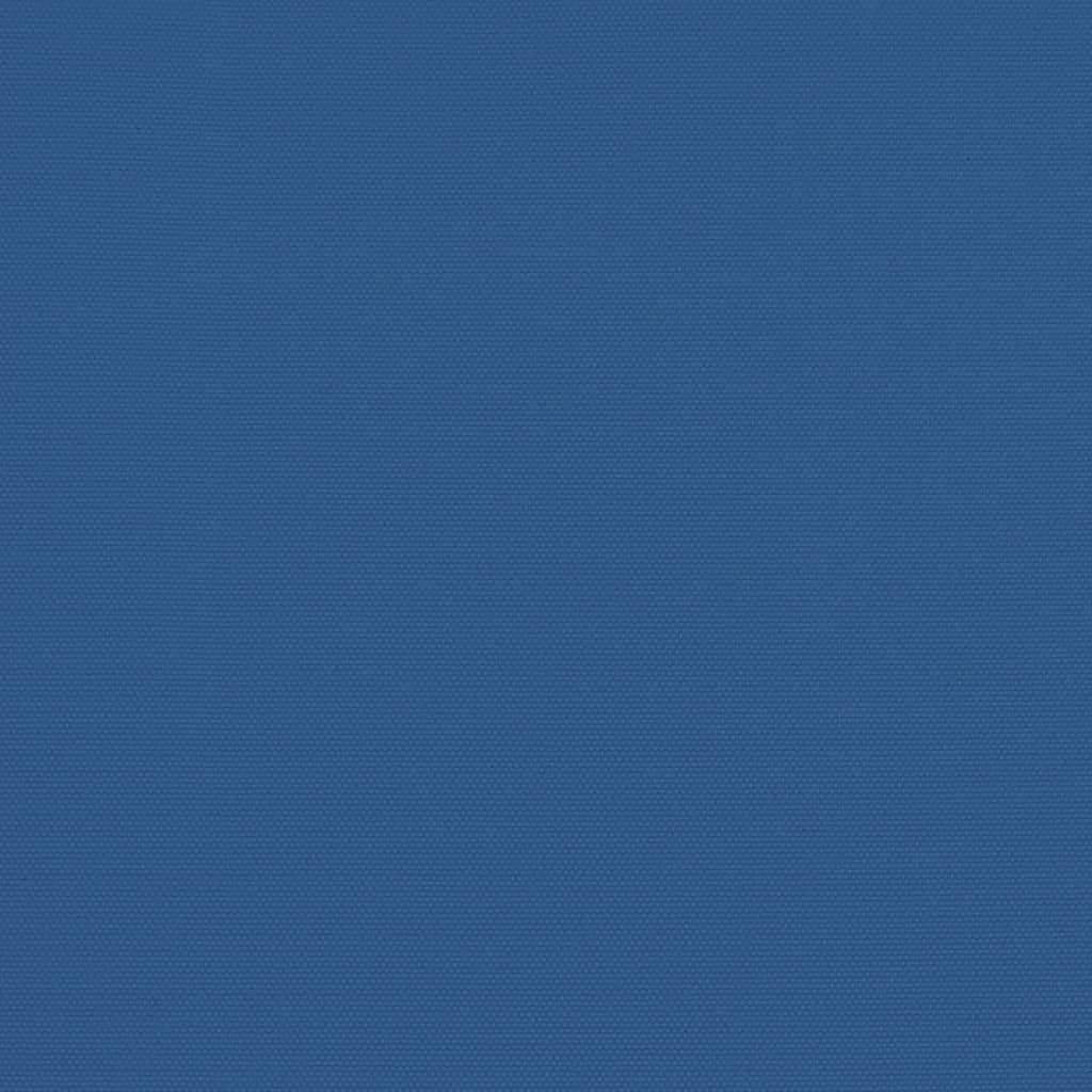 vidaXL Balkon-Sonnenschirm Alu-Mast Blau 300x155x223cm Halbrund