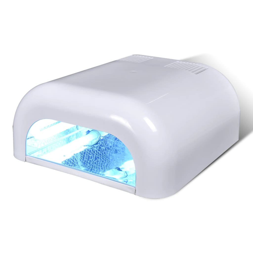 36W UV Lichthärtungsgerät Nageltrockner (inkl. 4x 9W Röhren)