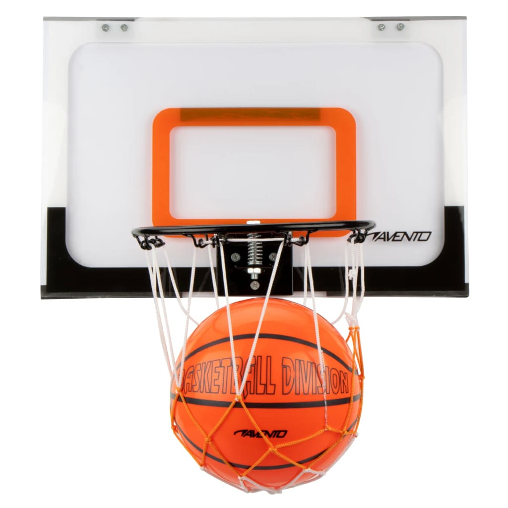 Avento Basketball-Set Mini 45x30x3 cm Transparent