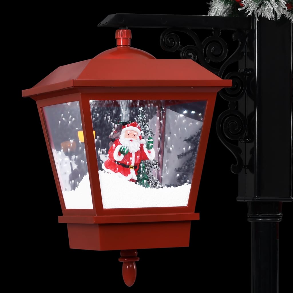 vidaXL Weihnachts-Straßenlampe mit Weihnachtsmann 81 x 40 x 188 cm PVC