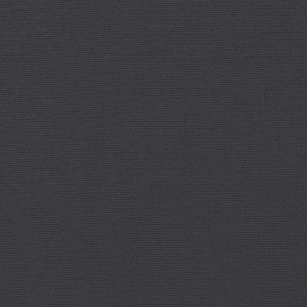 vidaXL Palettenkissen Schwarz 60x60x6 cm Oxford-Gewebe