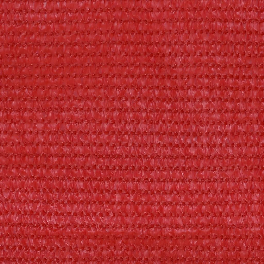 vidaXL Außenrollo 80x140 cm Rot HDPE