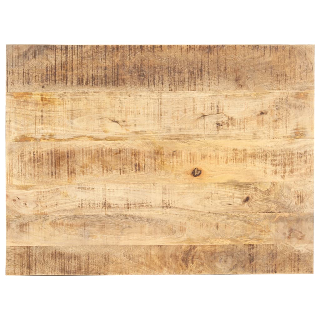 vidaXL Tischplatte Massivholz Mango 15-16 mm 90x70 cm