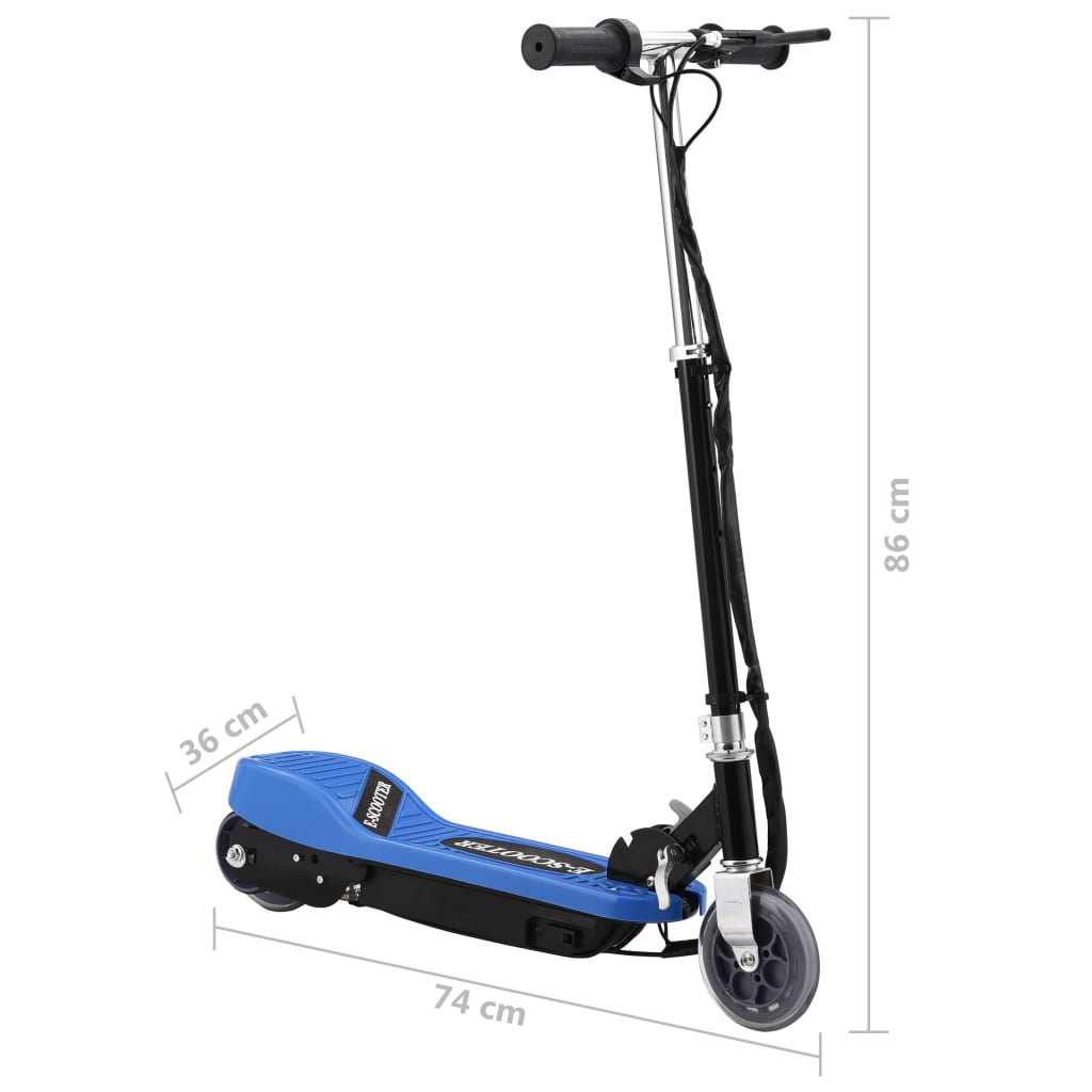 vidaXL E-Scooter 120 W Blau