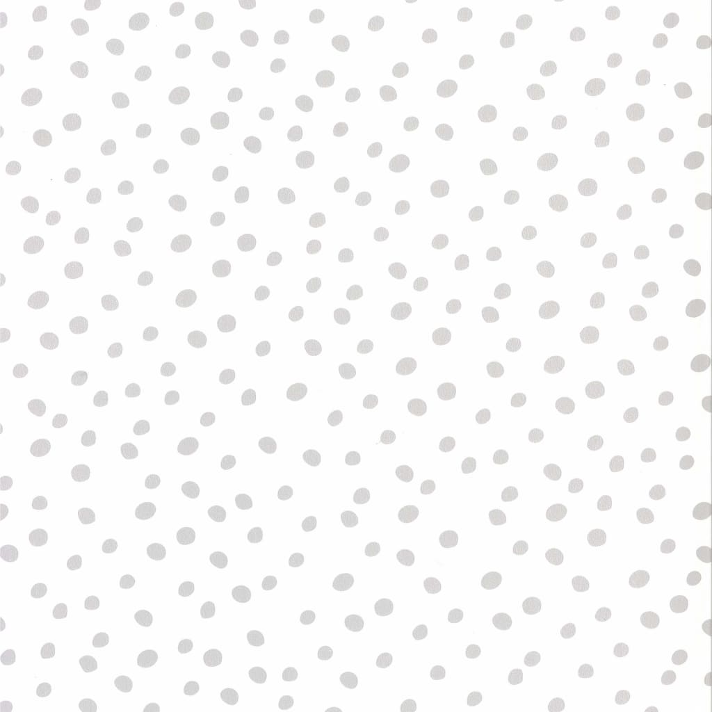 Noordwand Tapete Fabulous World Dots Weiß und Grau