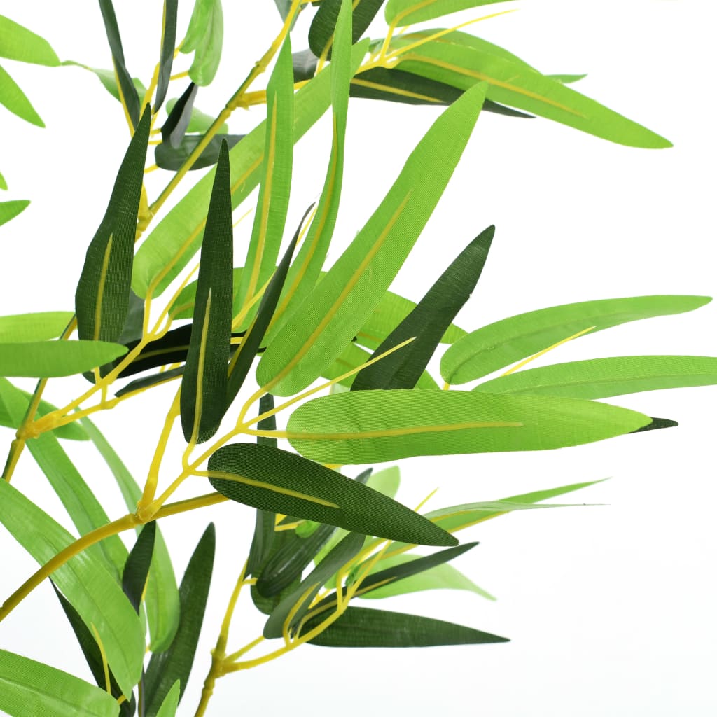 vidaXL Künstliche Bambuspflanze mit Topf 150 cm Grün