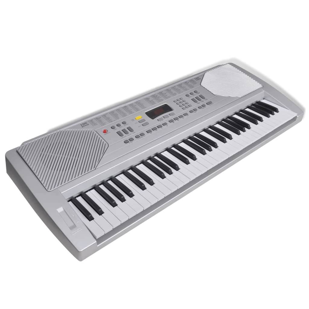 Elektronisches Keyboard 61-Tasten + Verstellbarer Keyboardständer