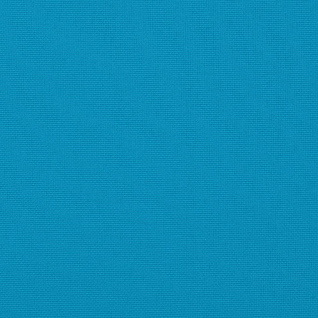 vidaXL Gartenbank-Auflage Hellblau 150x50x7 cm Oxford-Gewebe
